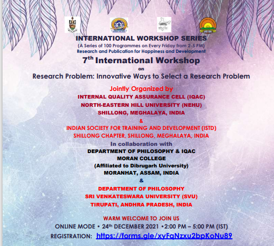 Events – Sri Venkateswara University, Tirupati